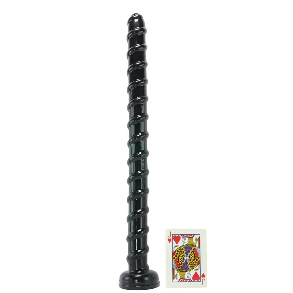 18" Swirl Hose Dildo