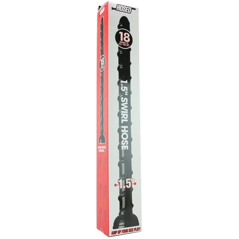 18" Swirl Hose Dildo