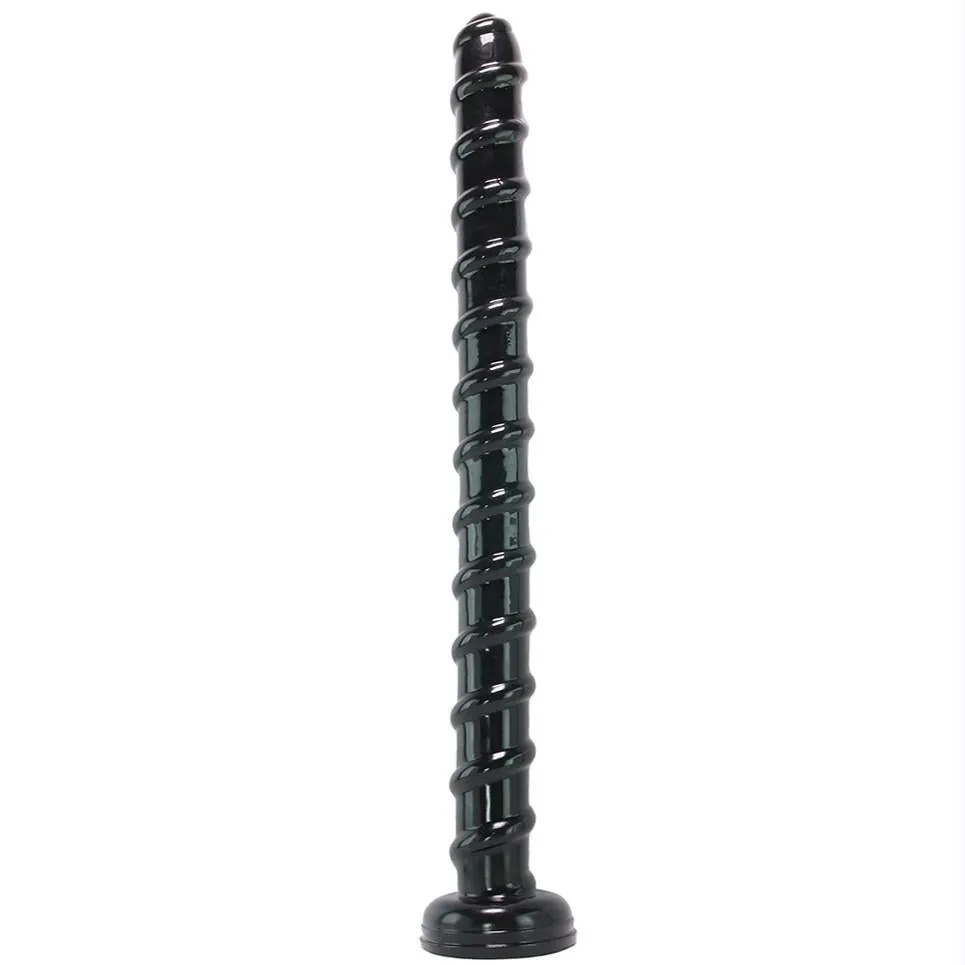 18" Thick Swirl Hose Dildo