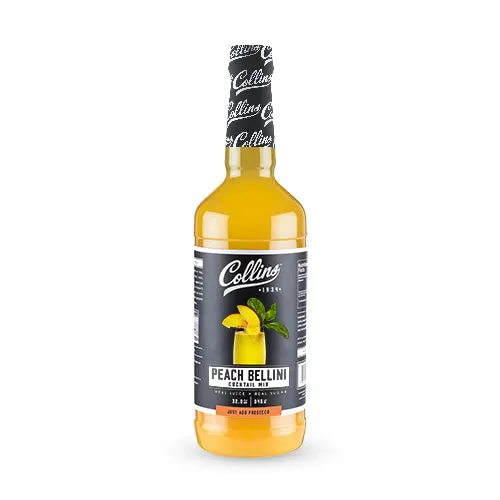 32 fl. oz Peach Bellini Cocktail Mix by Collins