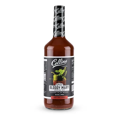 32 oz. Spicy Bloody Mary Cocktail Mix by Collins