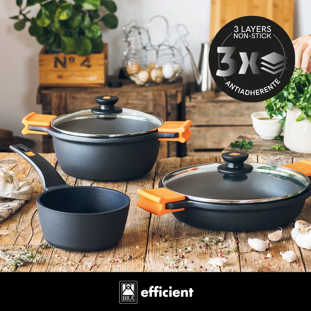 Batería de cocina 5 piezas Efficient