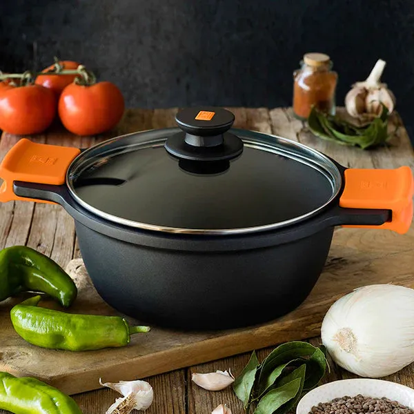 Batería de cocina 6 piezas Efficient con parrilla