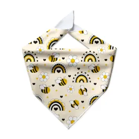Bee Happy Cooling Dog Bandana