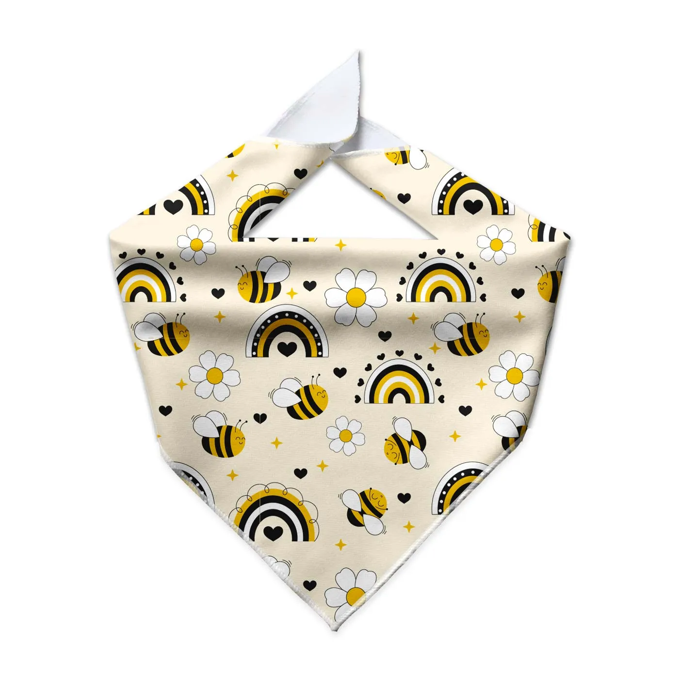 Bee Happy Cooling Dog Bandana