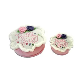 Birthday Cake Dog Toy - Girl