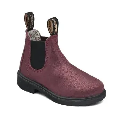 Blundstone 2090 Rose Pink Glitter Kids Chelsea Boots
