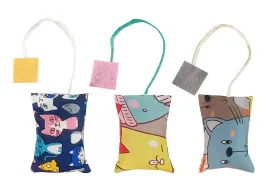 Catnip tea bags set of 3, Catnip toys for cats, Silver vine toys for cats, mix fabric patterns, cat birthday gift, Christmas gift for cats, toys for indoor cats, cat toys under 10, Made in USA