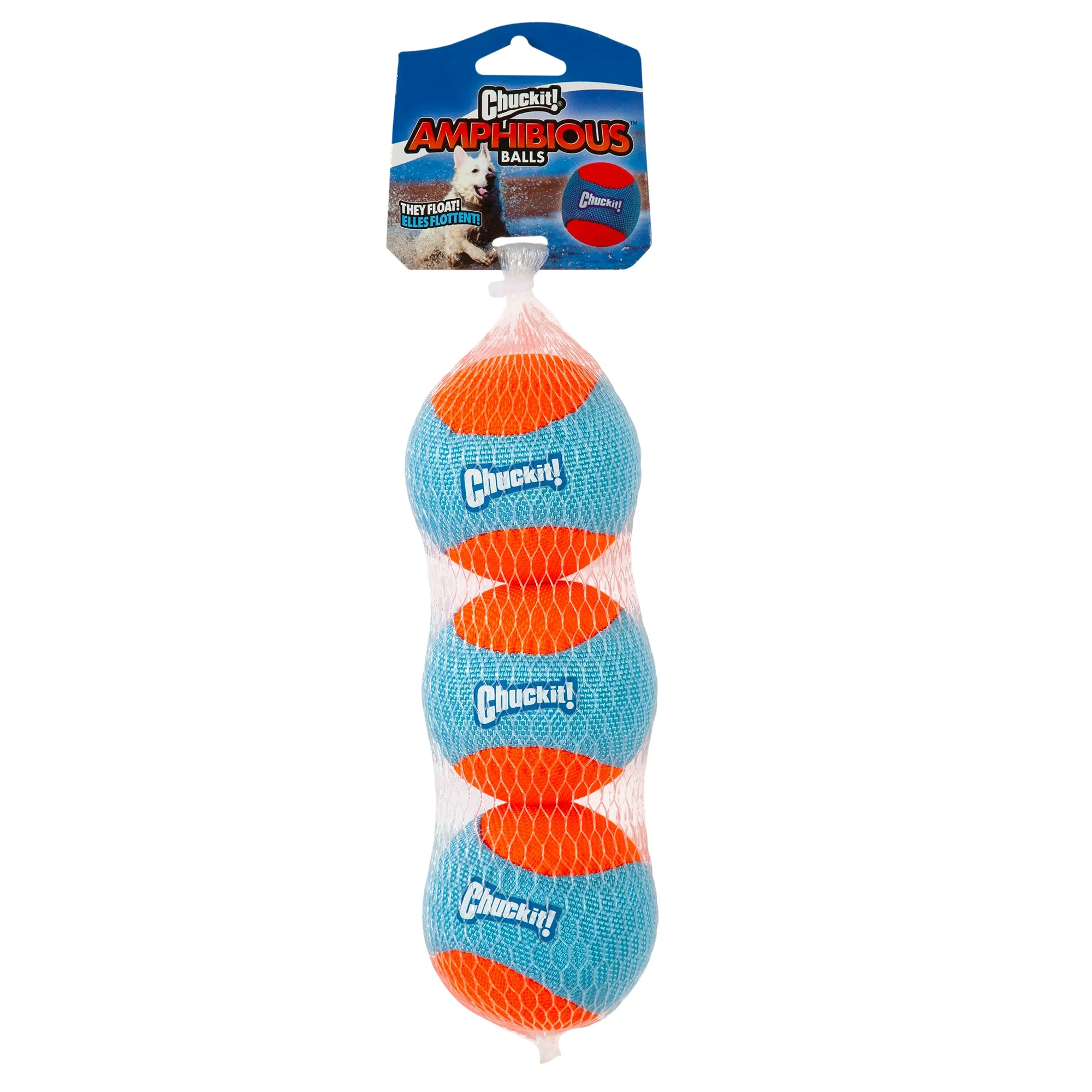Chuckit! Amphibious Fetch Balls Medium 3 Pack