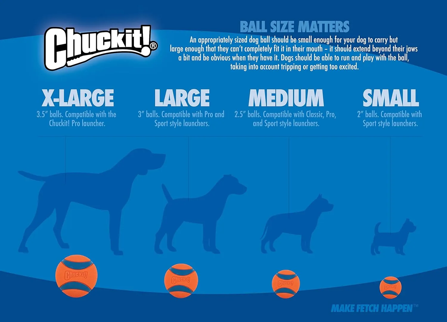 Chuckit Dog Super Crunch Ball Medium