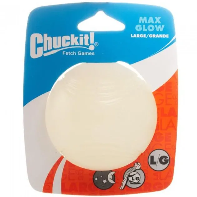 Chuckit! Max Glow Ball Dog Toy