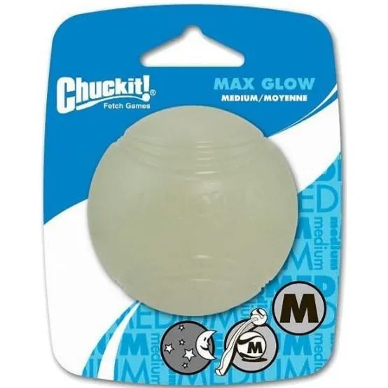 Chuckit! Max Glow Ball Dog Toy