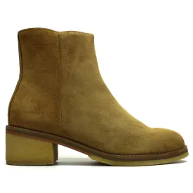 Clarks Originals Amara Crepe Suede Leather Women's Heeled Ankle Boots