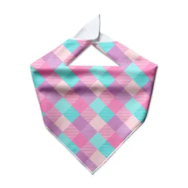 Cupid Plaid Cooling Dog Bandana
