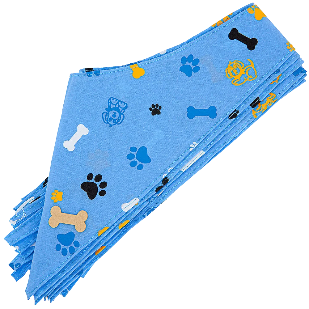 Dog Bandana Design #52 by Cecilia (Set of 10)