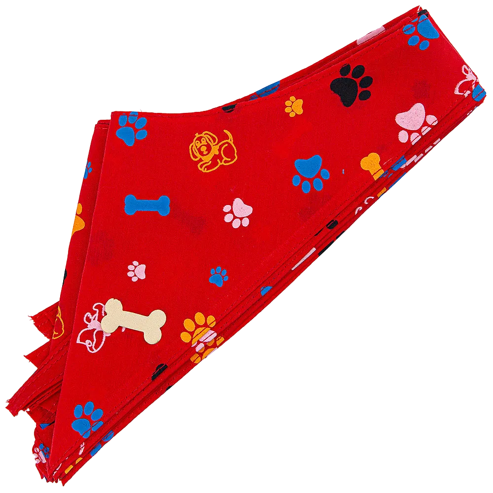 Dog Bandana Design #62 by Cecilia (Set of 10)