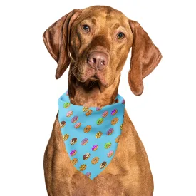Donuts Tie On Dog Bandana