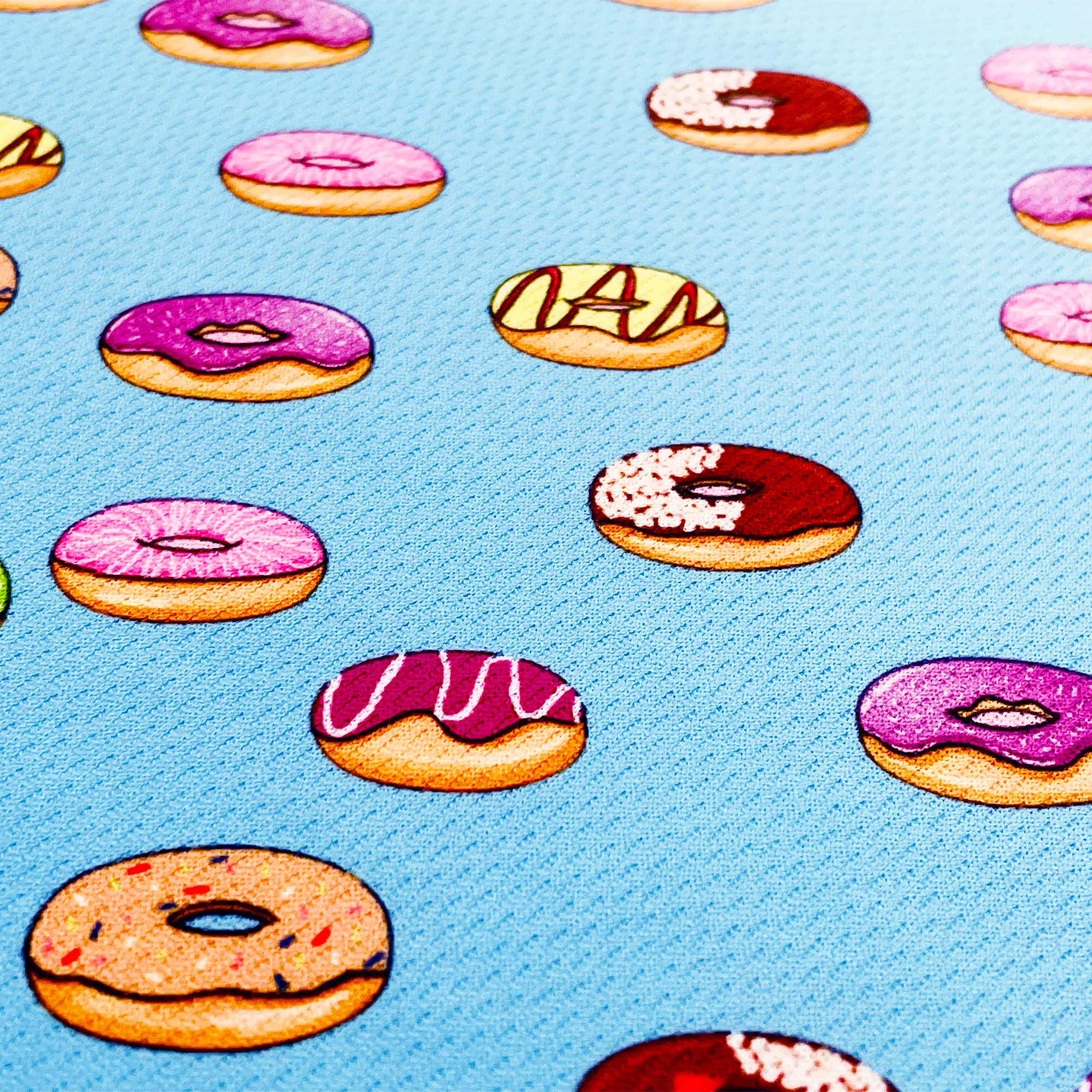 Donuts Tie On Dog Bandana