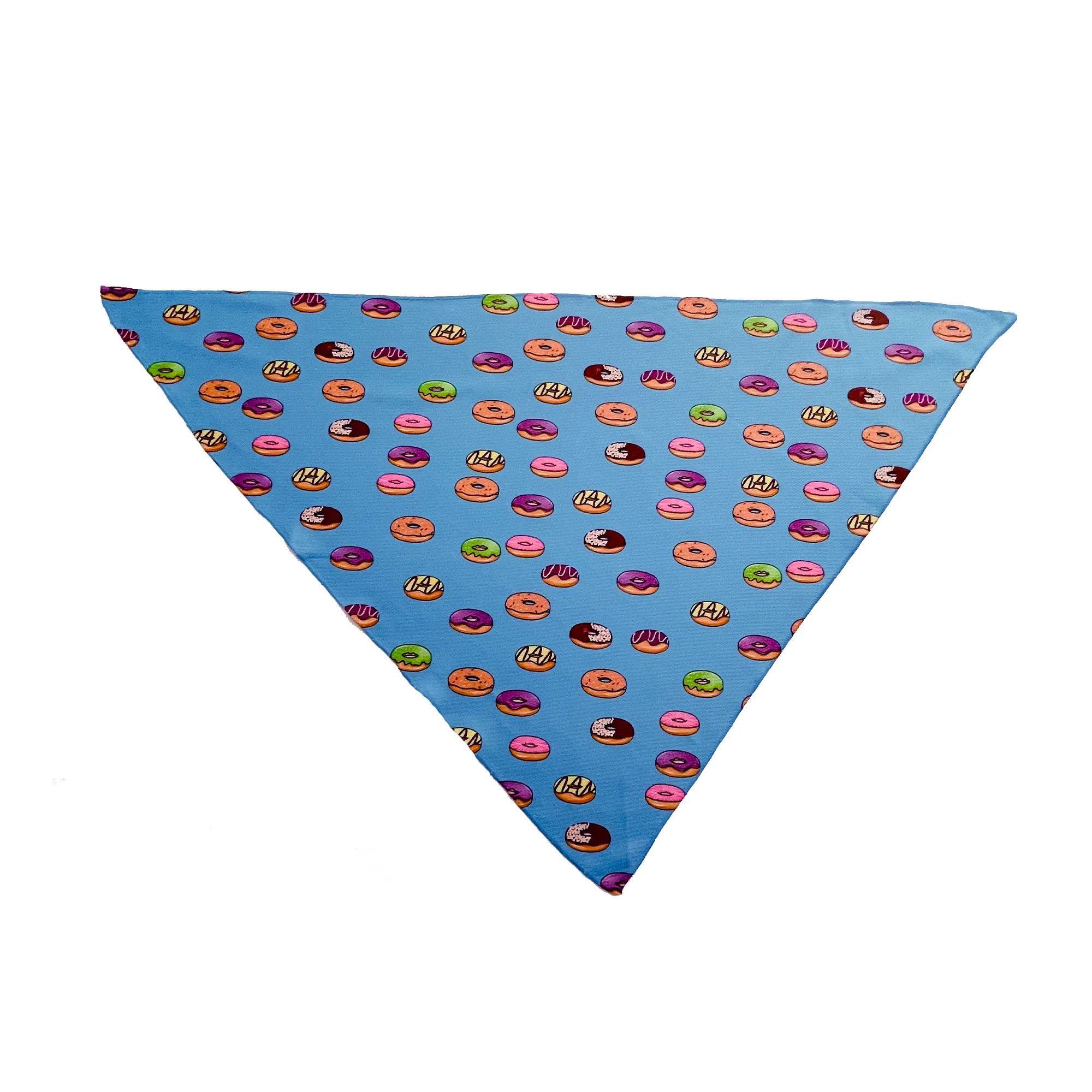 Donuts Tie On Dog Bandana