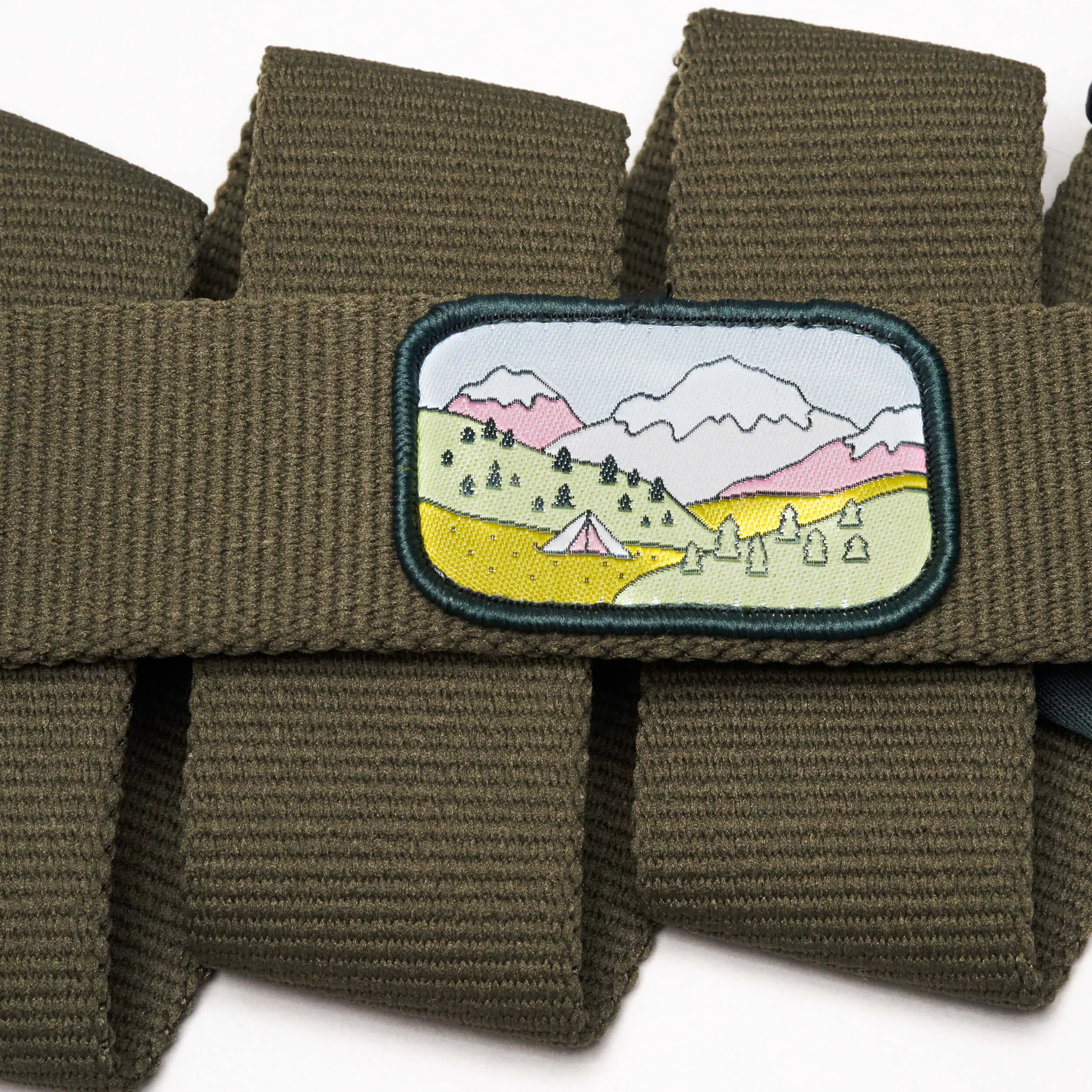 Earthling Belt in Ivy Green