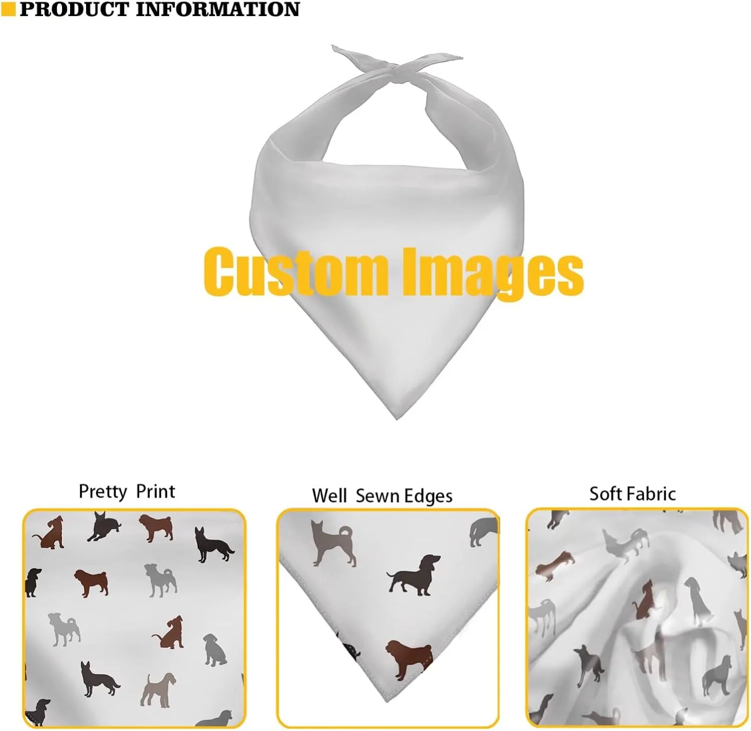 Forchrinse Colorful Flower Dog Bandana Pet Triangle Scarf Accessories Puppy Kerchief Polyester Fabric Dog Scarf Bib Medium