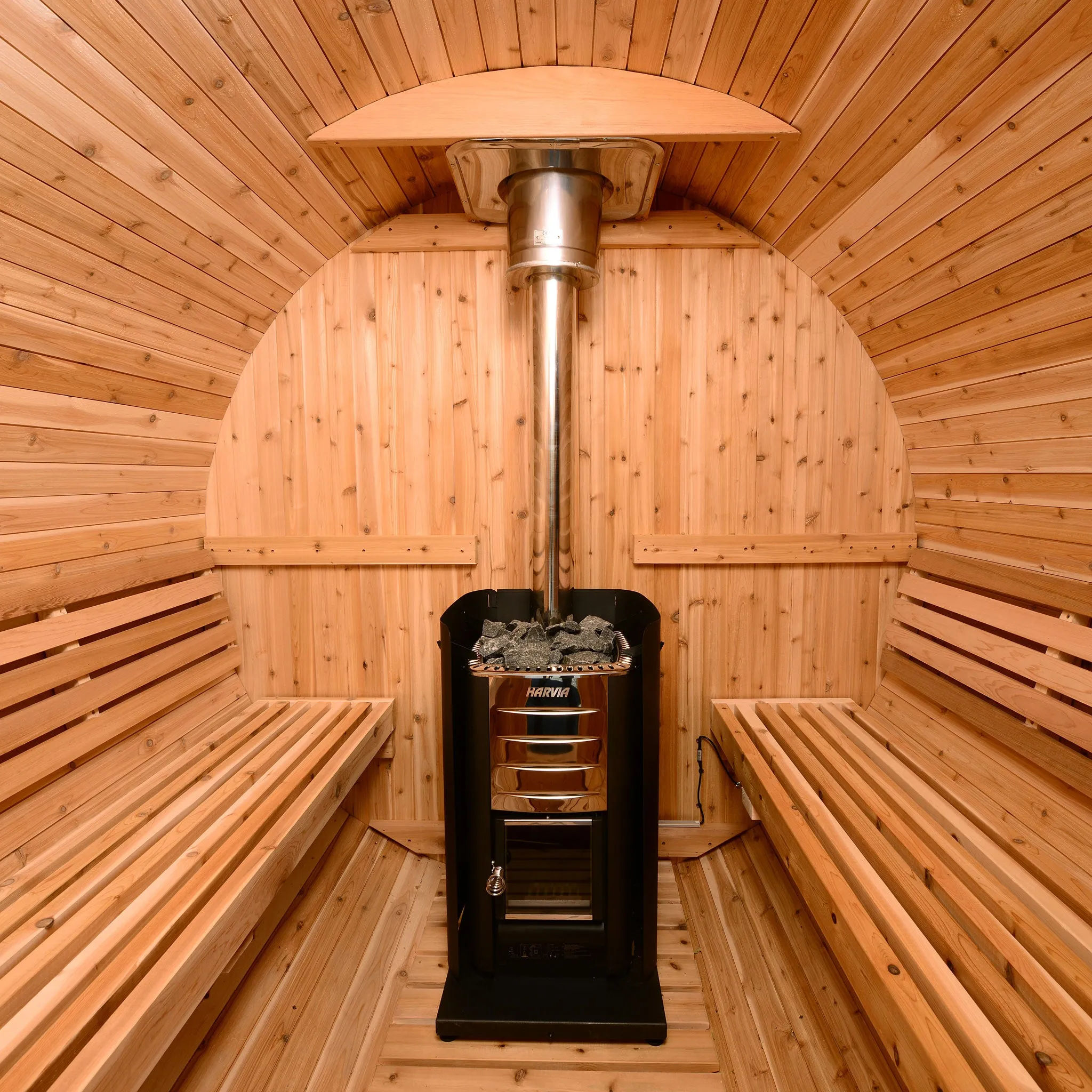 Grandview 4-6 Person Canopy Barrel Sauna