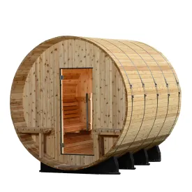 Grandview 4-6 Person Canopy Barrel Sauna