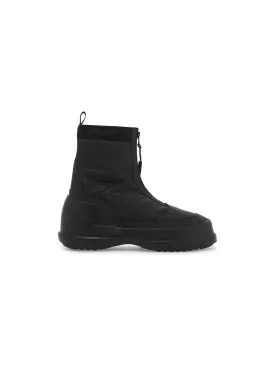 Luna Zip Leather Ankle Boots
