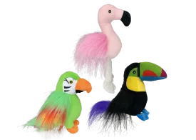 Multipet - Dog Toy - Margaritaville Tropical Birds - Assorted
