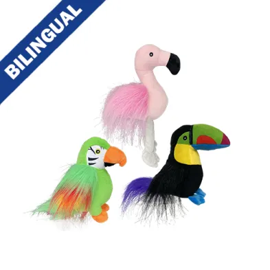 Multipet - Dog Toy - Margaritaville Tropical Birds - Assorted
