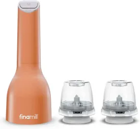 P/M Orange Finamill w/ 2 Pods Salmon