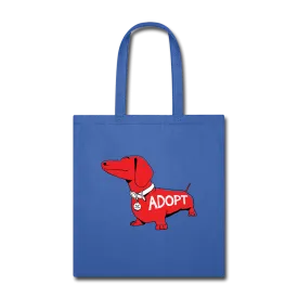 "Big Red Dog" Tote Bag