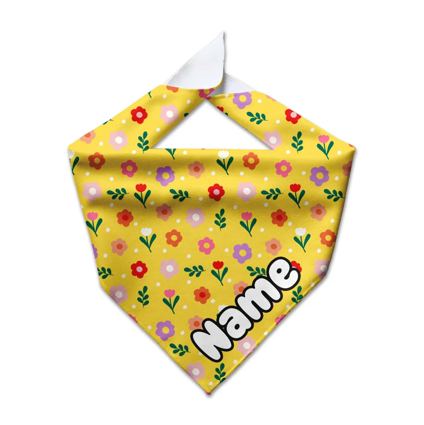 Spring Flower Cooling Dog Bandana