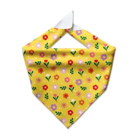 Spring Flower Cooling Dog Bandana