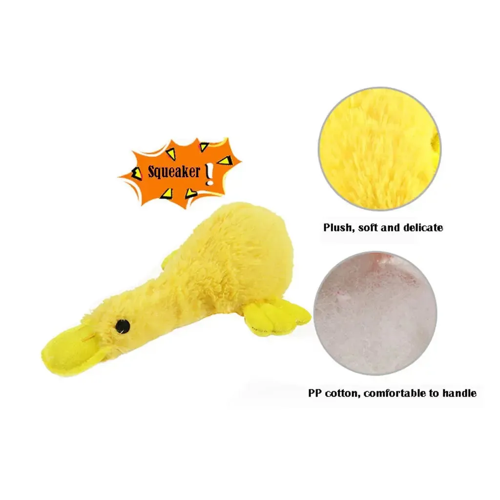 sqeaky dog toy Yellow Dog Toy Dog Squeaky Toy Plush Dog Toys Pet Supplies BK1