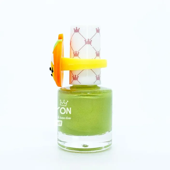 Suyon Peel Off Kids Nail Polish - Sloth, Pearl Green
