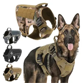 Tactical K9 Dog Harness - Durable Training Vest for Dogs