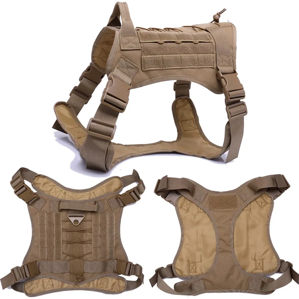 Tactical K9 Dog Harness - Durable Training Vest for Dogs