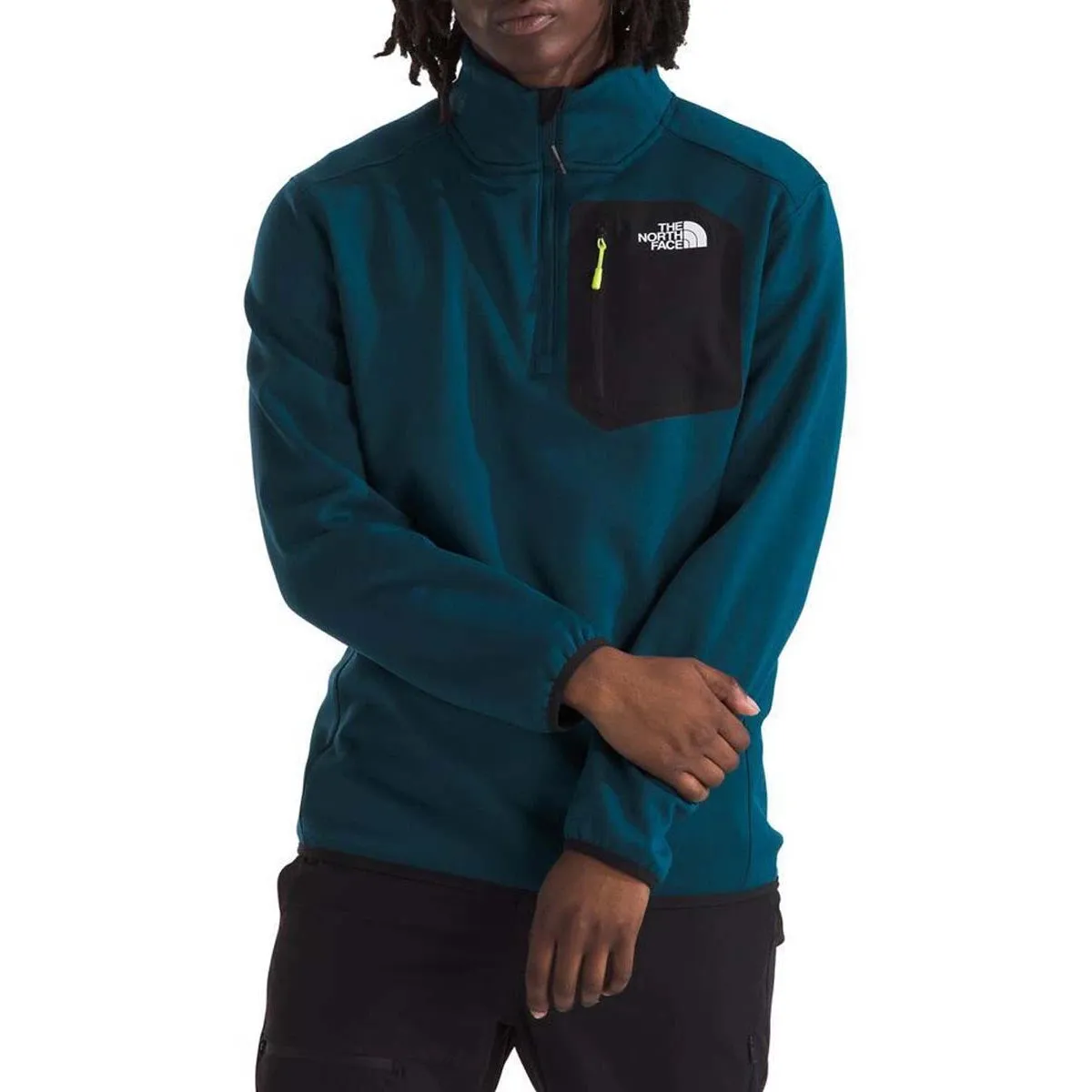 The North Face Mens Crest 1/4 Zip Fleece Pullover Jacket