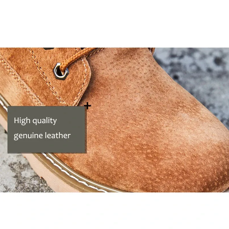 Thicken Fur Suede High Top Non-slip Snow Boots