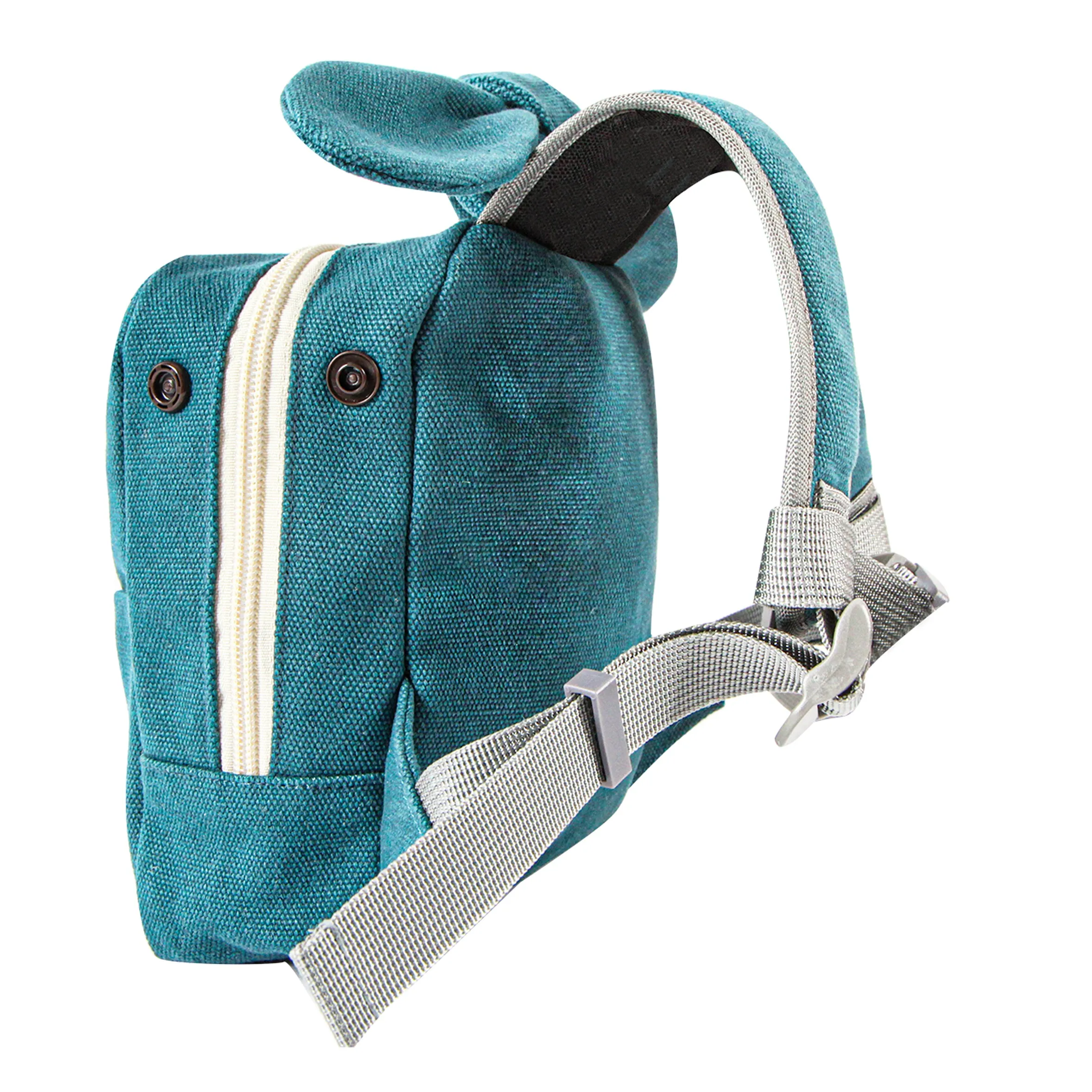 Touchdog ® Navy Large-Pocketed Zippered Duffle Dog Backpack and Harness
